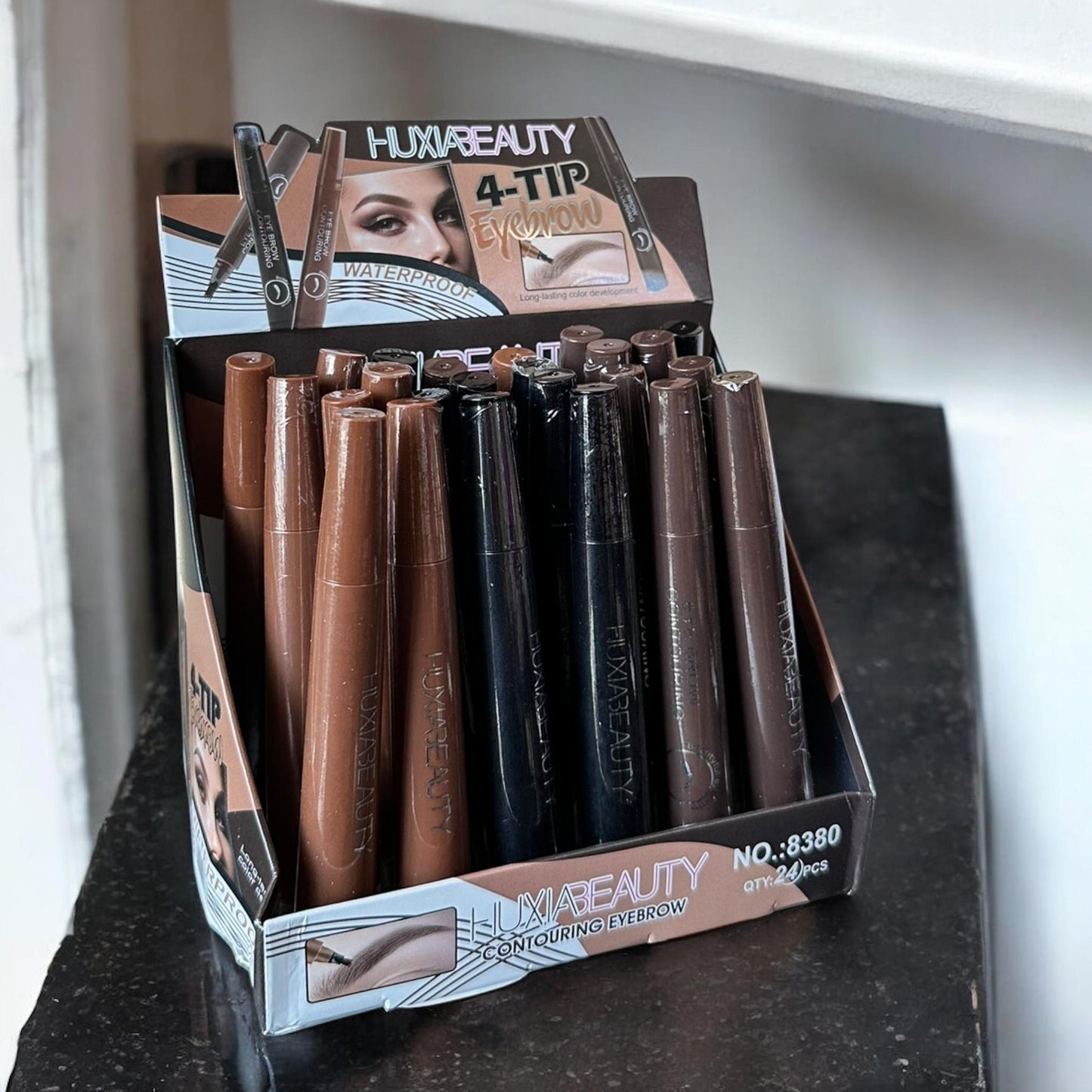 24 Plumones para Cejas $12.9 c/u