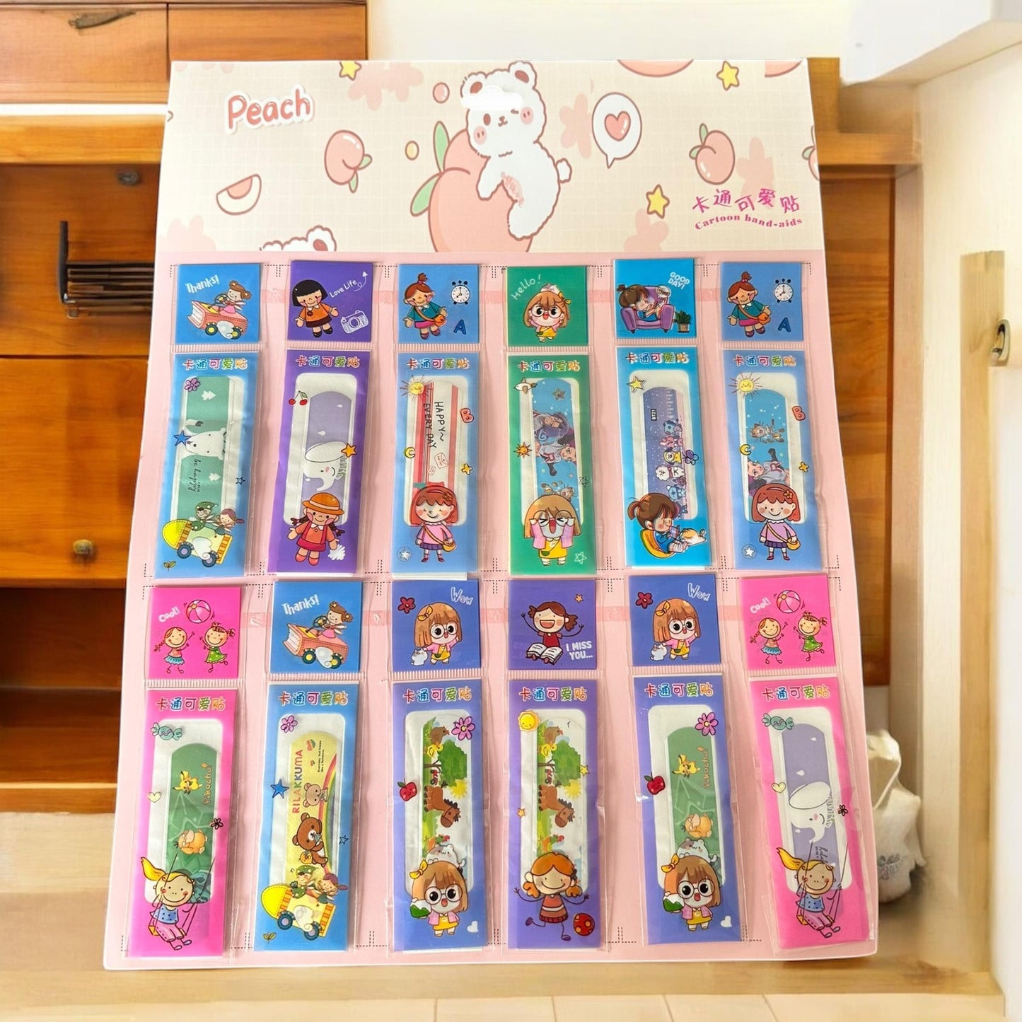 Planilla 12 bolsitas de Curitas Infantiles Decorados