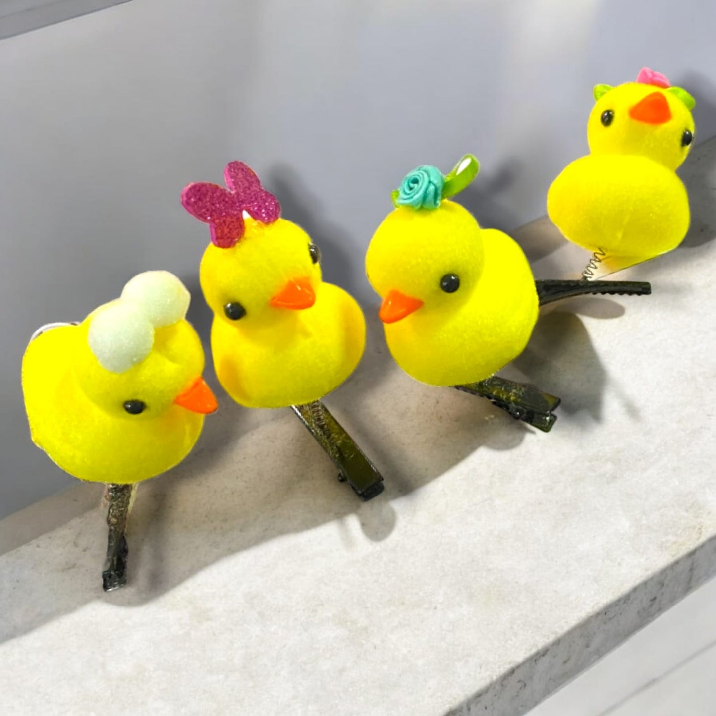 100 Pasadores patitos con Adorno $2.19 c/u