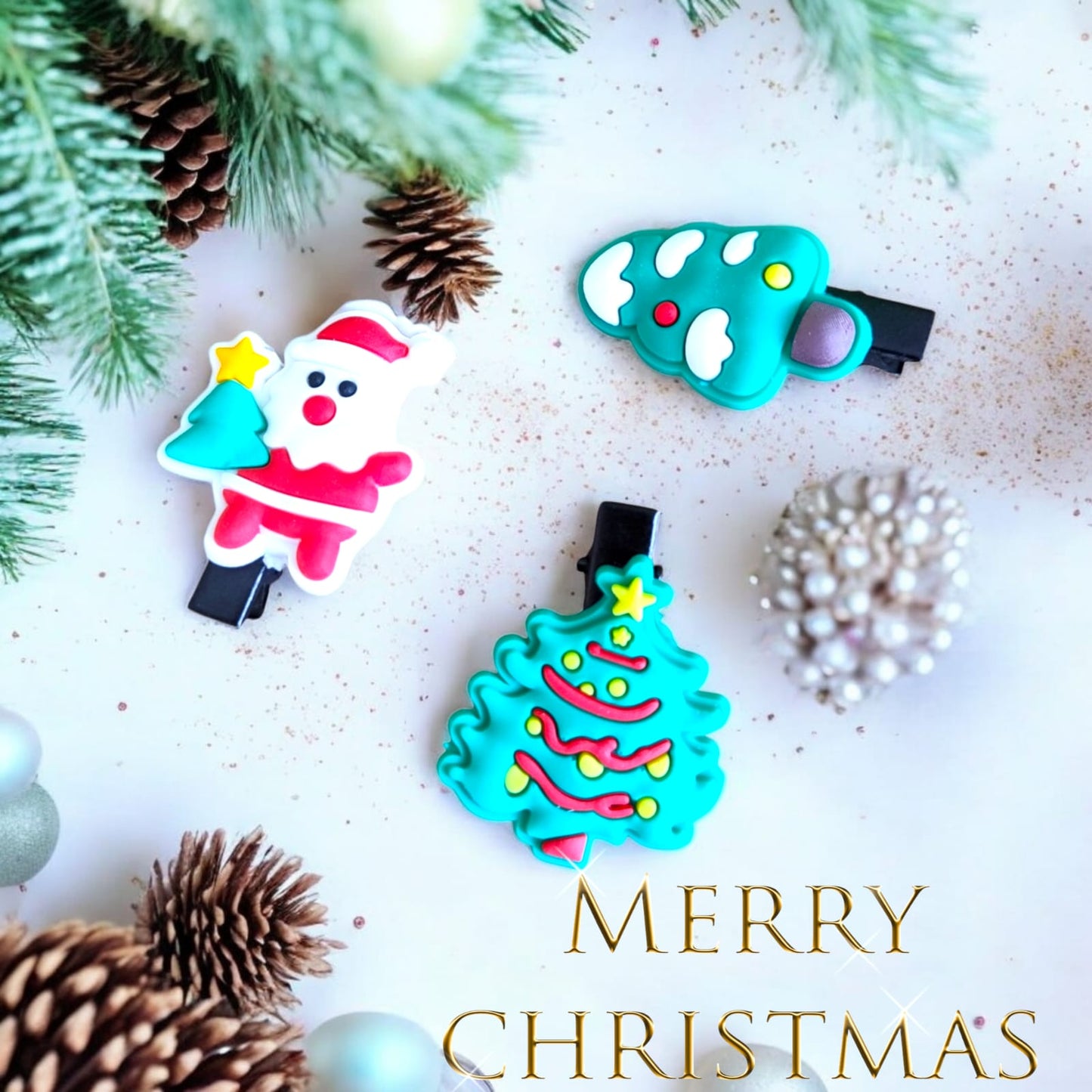 12 Set de 12 Pasadores Navideños $16 c/u