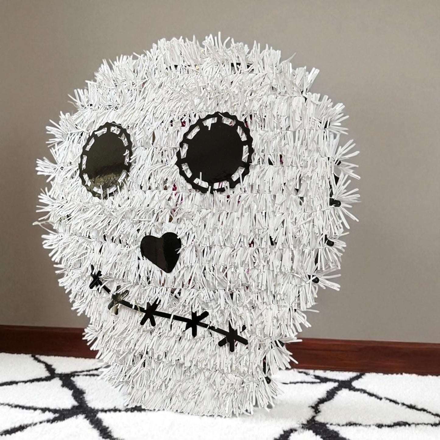 3 Calavera Escarcha para decorar Halloween $25 c/u