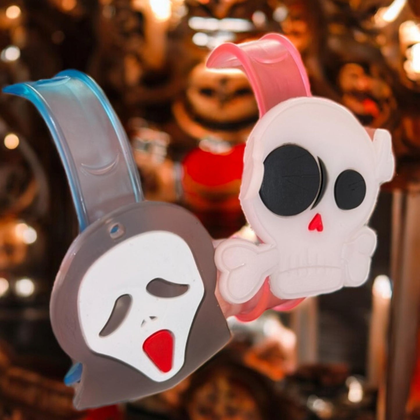 12 Pulseras Halloween con Luz $3.5 c/u