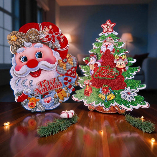 10 Adorno Navideño Decorativo $9 c/u