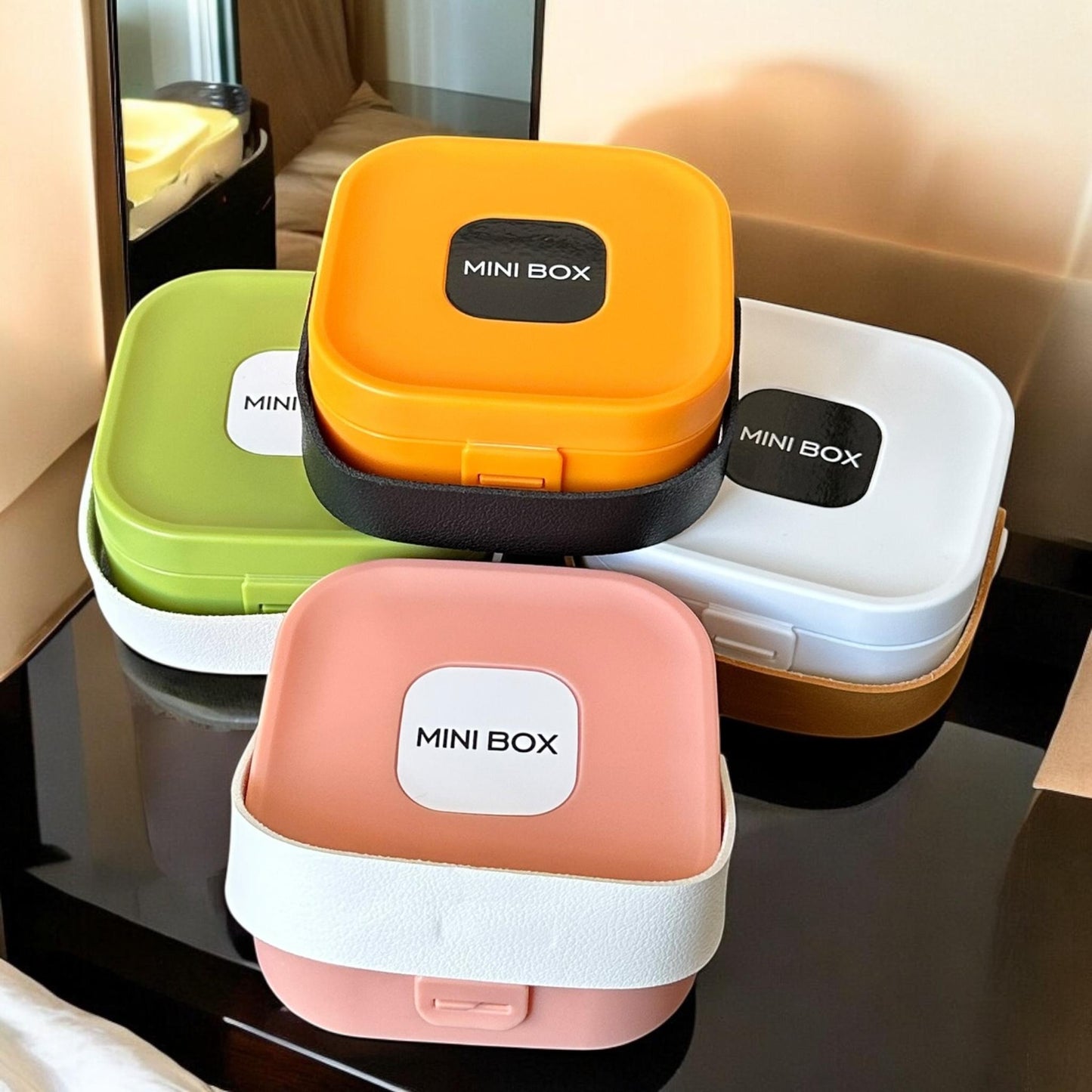 Joyero Plastico con Espejo