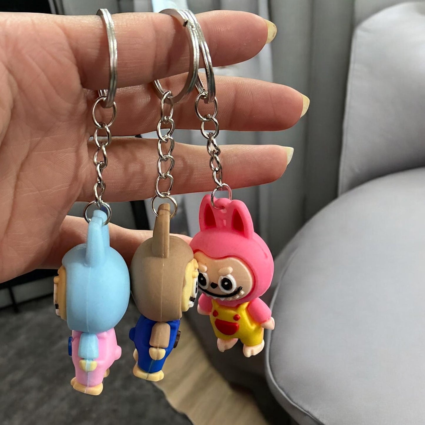 24 Llaveros Labubus en Cajita $8.9 c/u