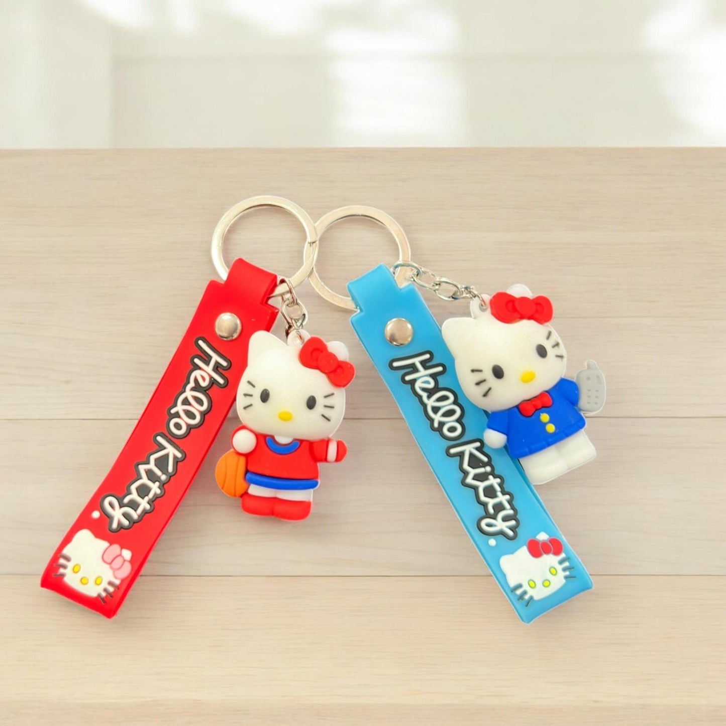 12 Llaveros Hello Kitty Cintas $6.8 c/u