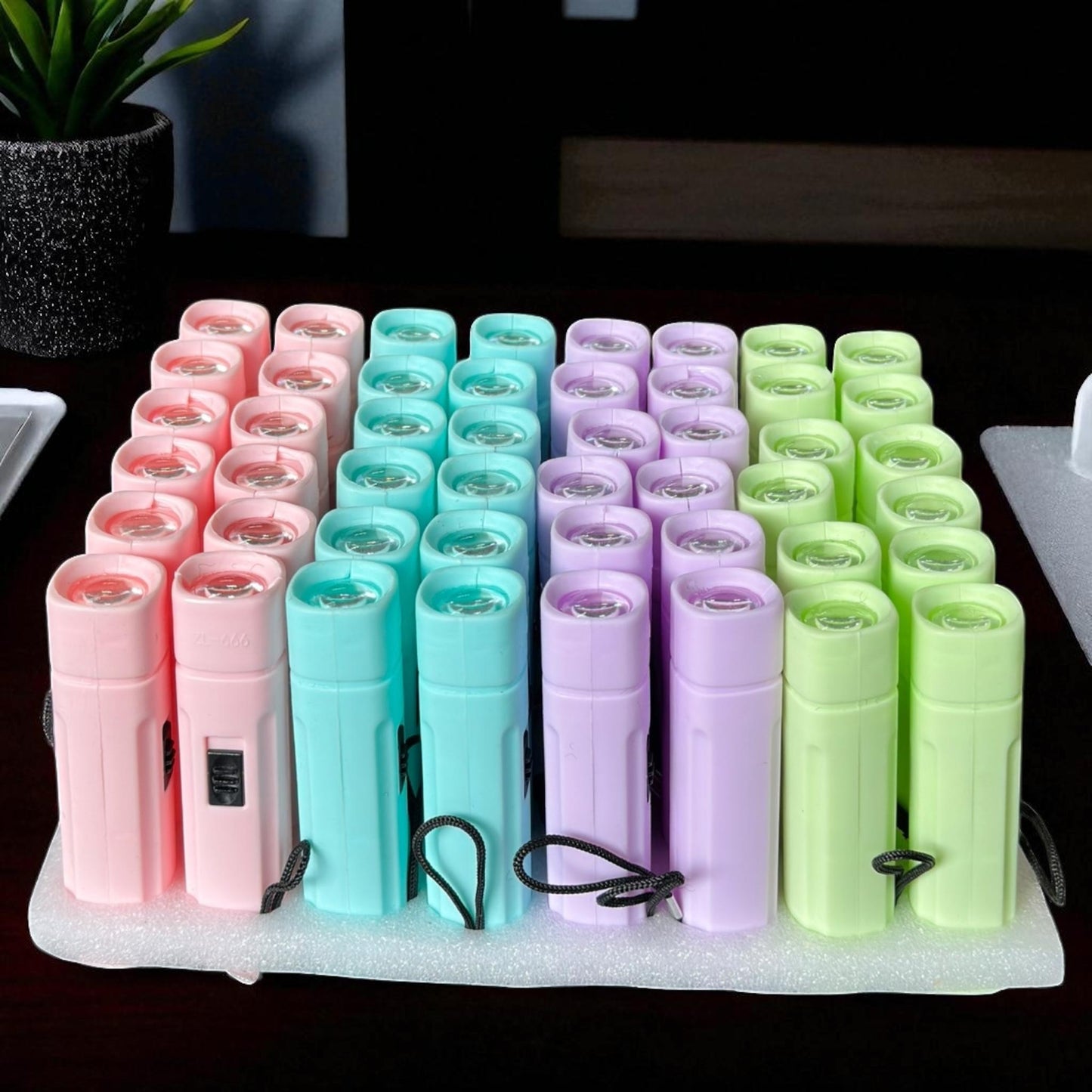 48 Linternas De mano Colores pastel $4.5 c/u