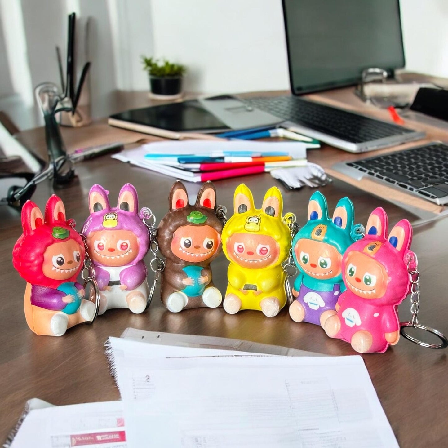 12 Squishies Labubu Lindo $7.5 c/u