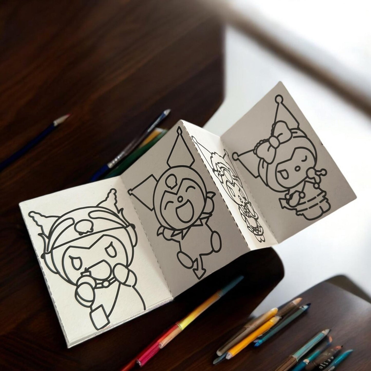 20 Libretas Kuromi Para Pintar $3.9 c/u