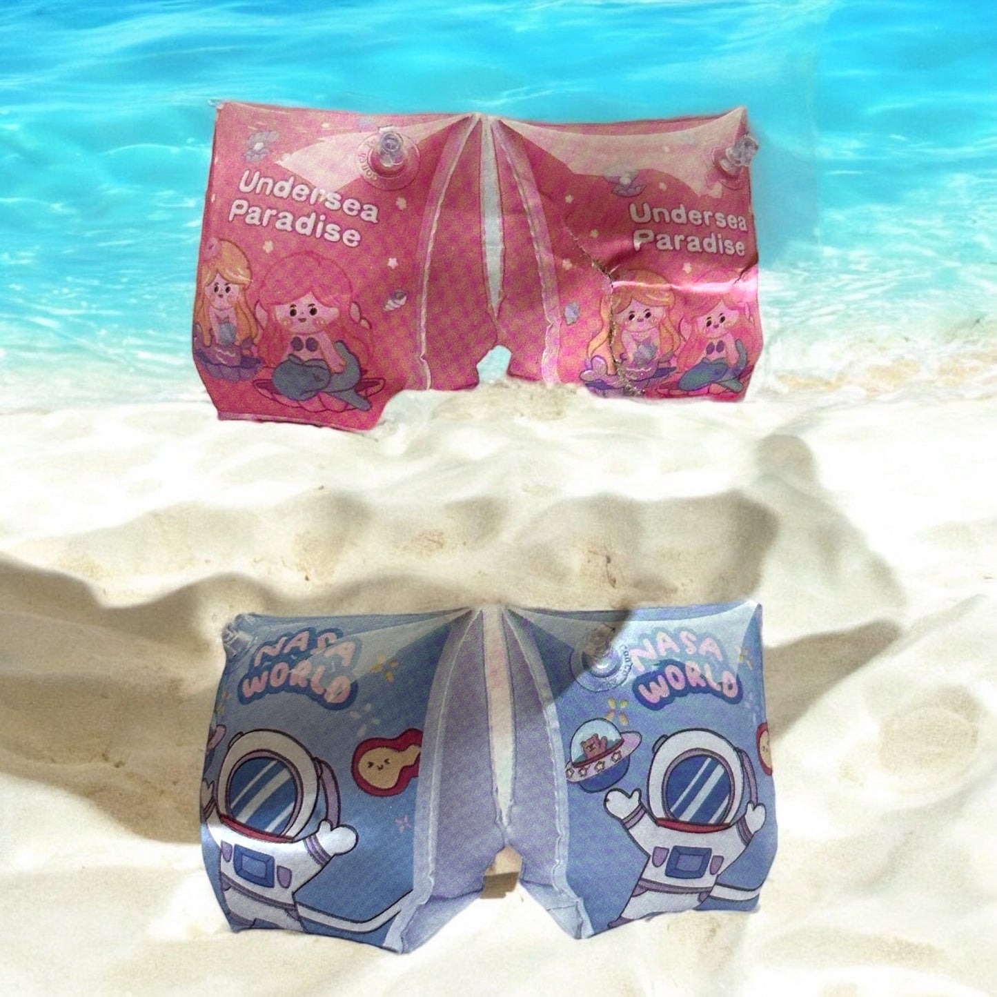 PAR DE FLOTADORES PARA NIÑOS MODELO SURTIDO