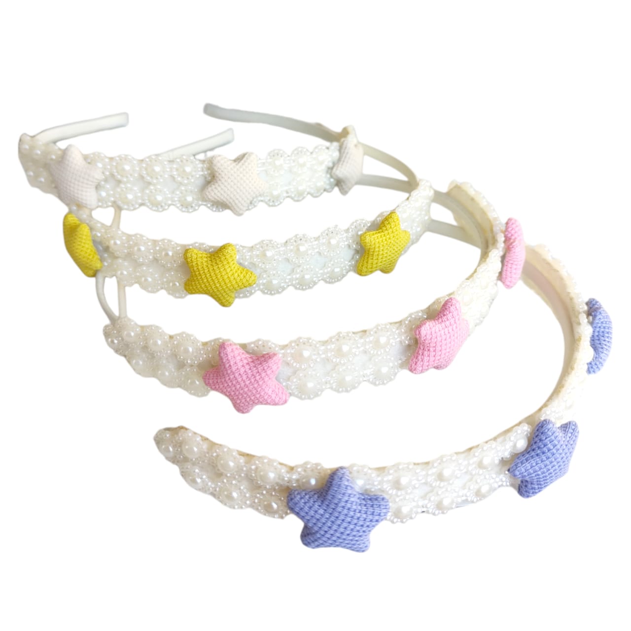 OFERTA!!! 12 Diademas Decoradas Perlas (Modelo Variado) de $9.75 A SOLO $7.42 C/U