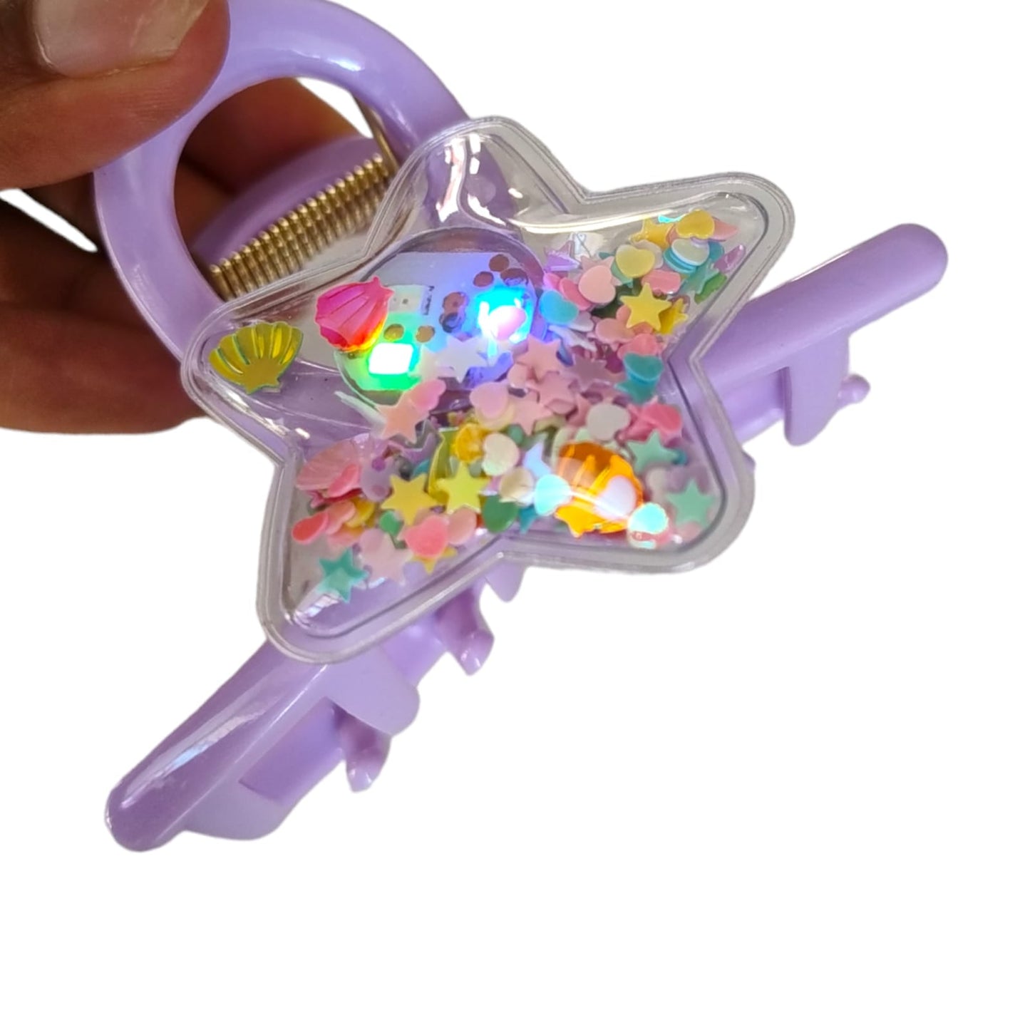 12 Pinzas confetti con luz $8.25 c/u