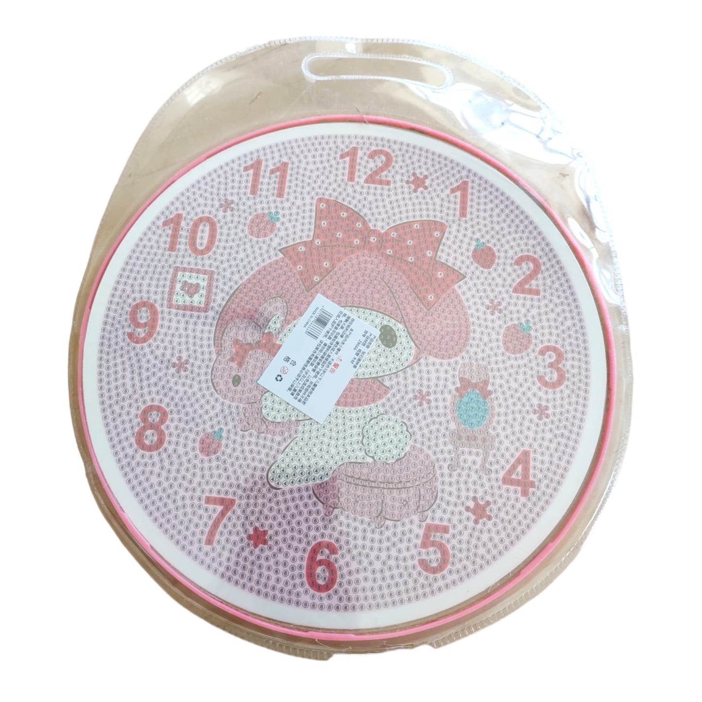 Relojes de Pared para Pintar con Diamantes 24 CM de Diámetro