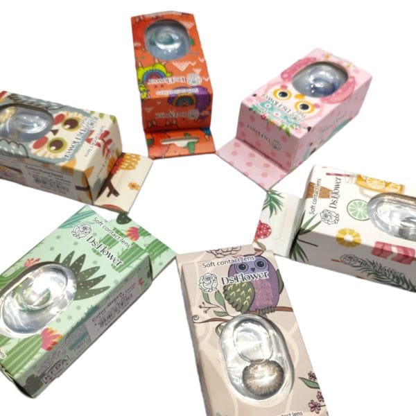 12 Pares Pupilentes Lentes De Contacto Colores $23.40 c/u