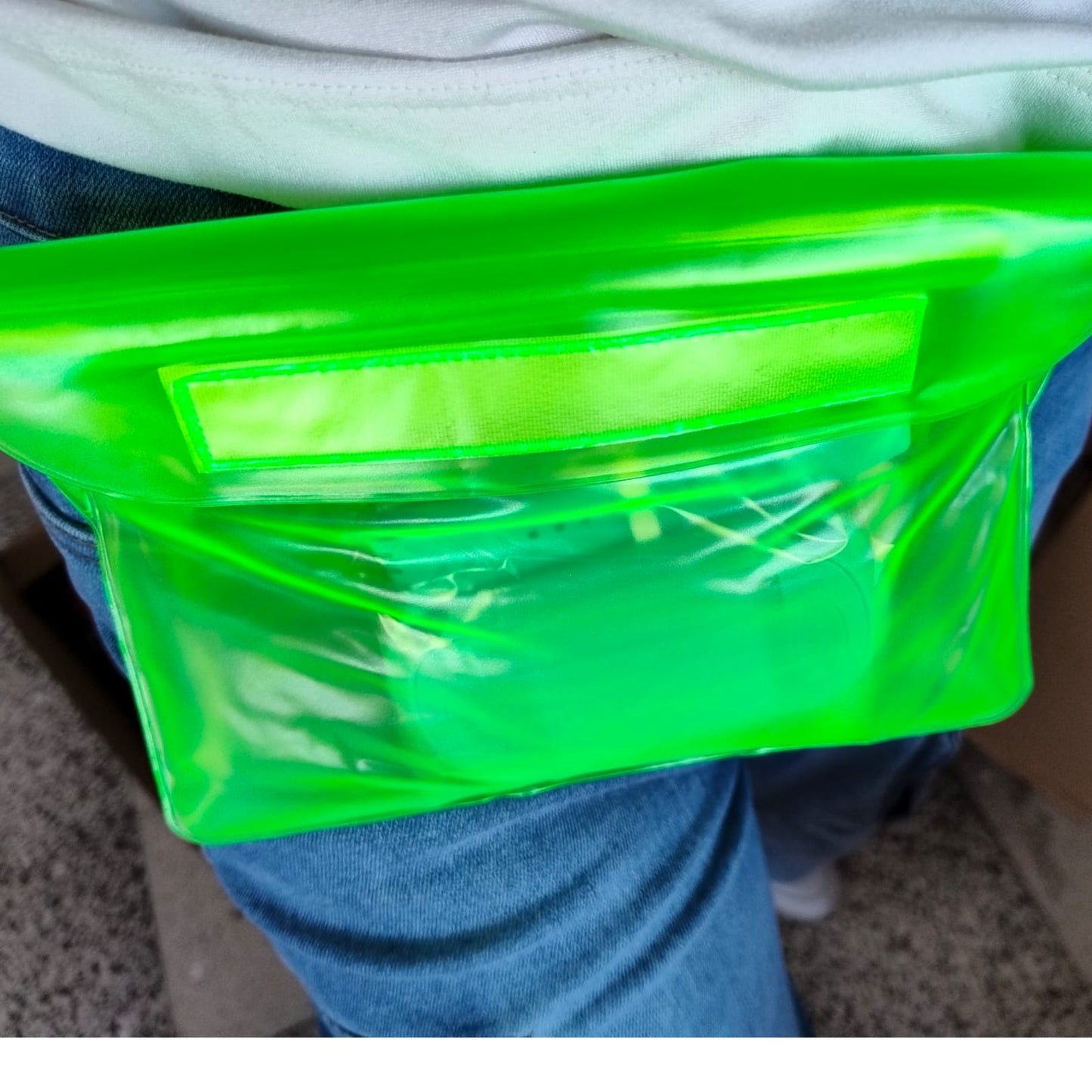 6 Bolsas Impermeables Neón Cangurera $21.58 c/u