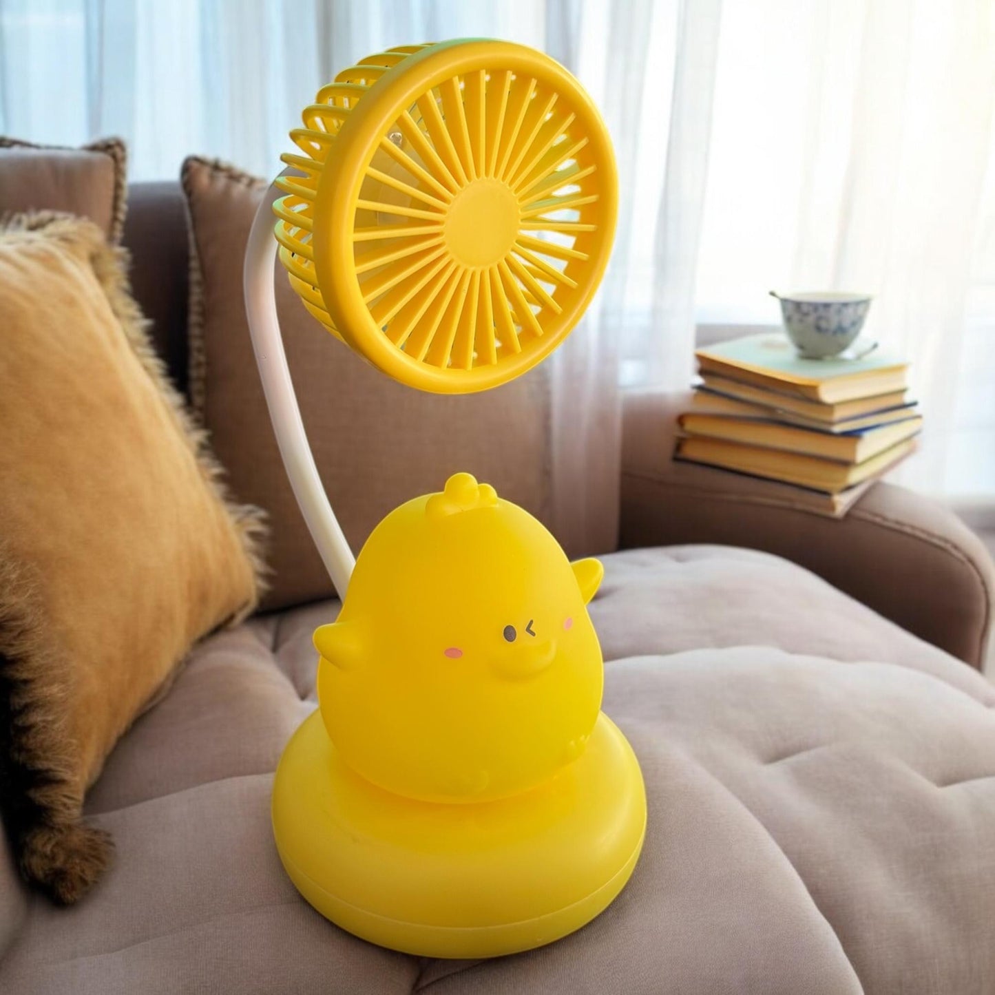 Ventilador con Base de Animalitos