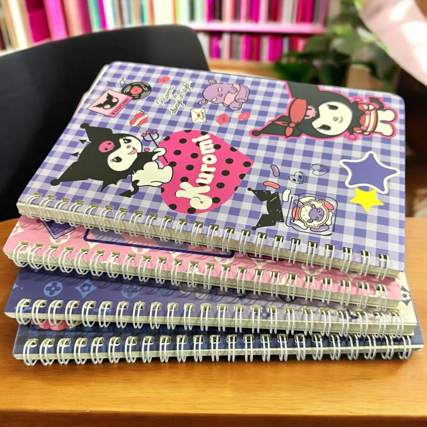 Paquete 4 Libretas Sanrio Francesa 25cm *14.5cm $27 c/u