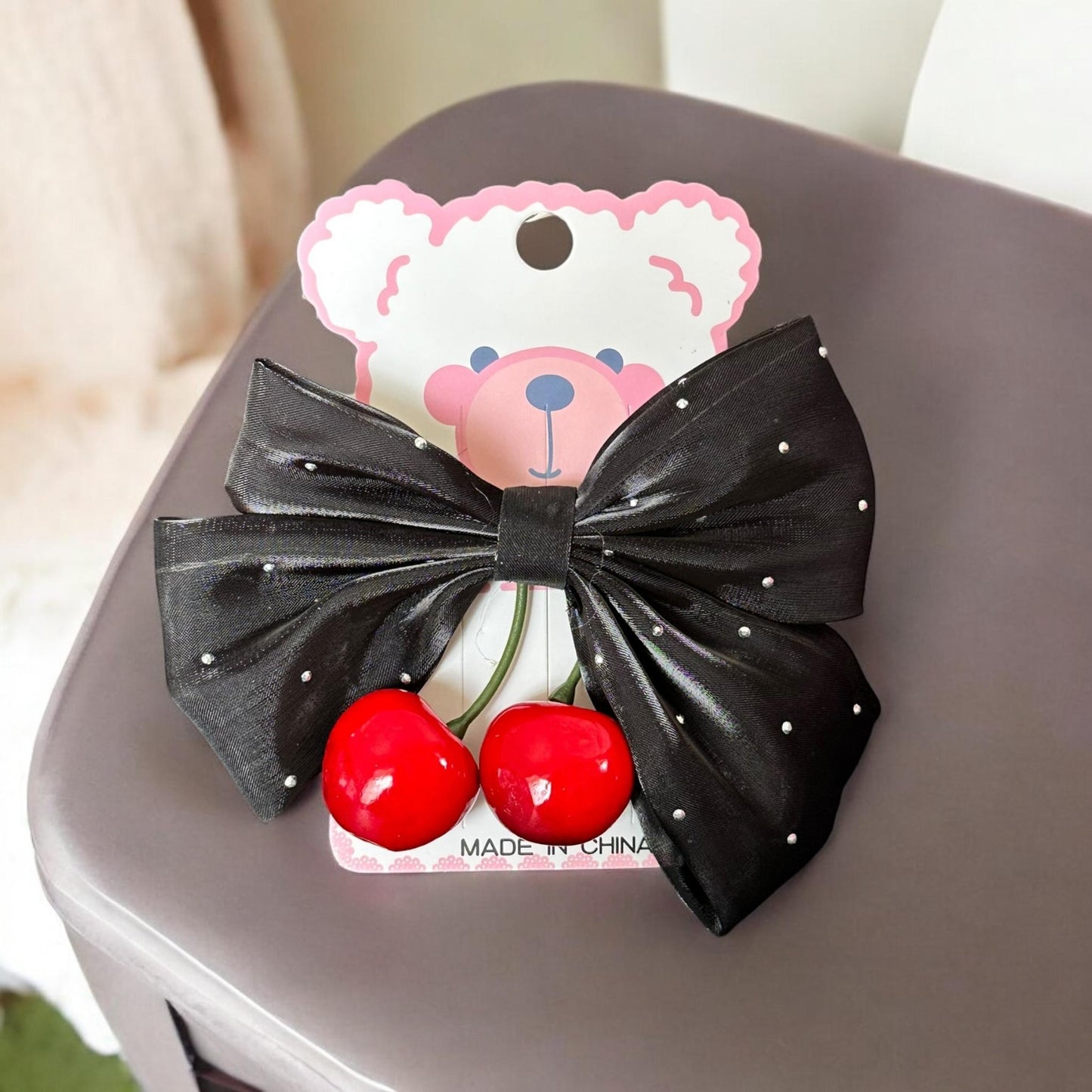 12 Moños Brillos/Pedreria Creza Colores $14 c/u