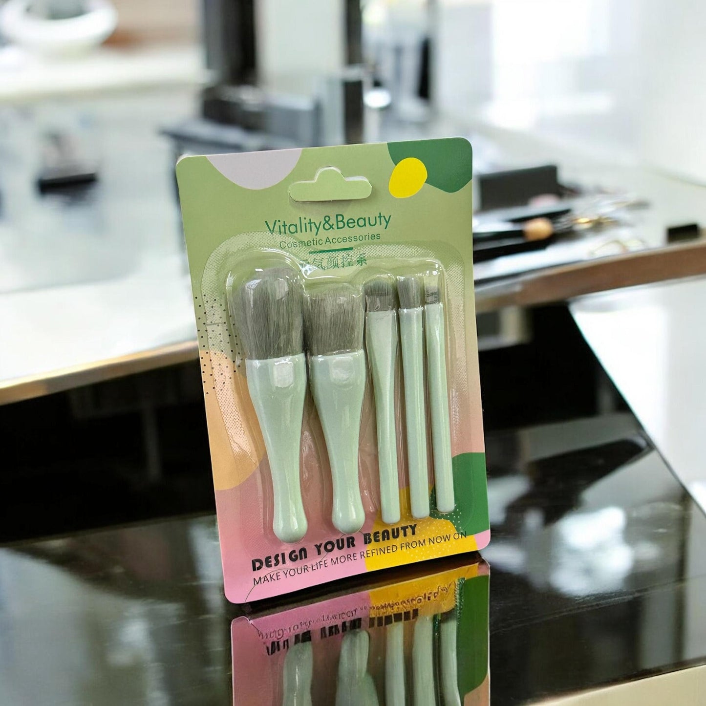 12 Sets Brochas Mini para maquillaje $18 c/u