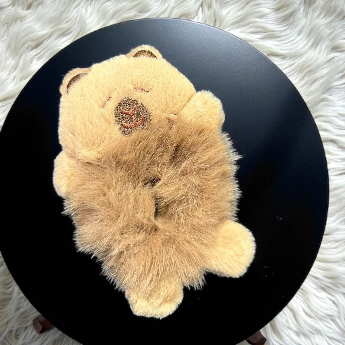 12 Scrunchies Capibaras Peluches $18 c/u