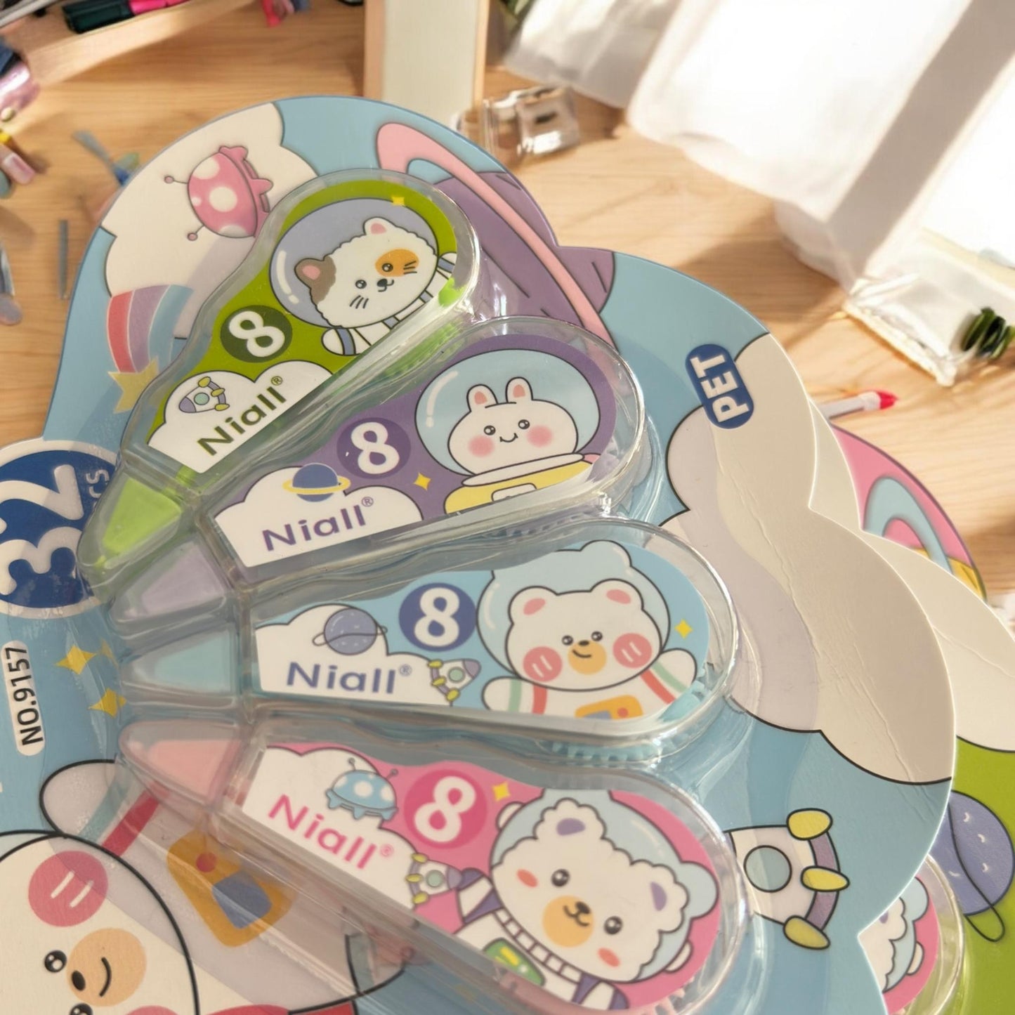 6 Sets Correctores en Tira Coenjitos $18 c/u