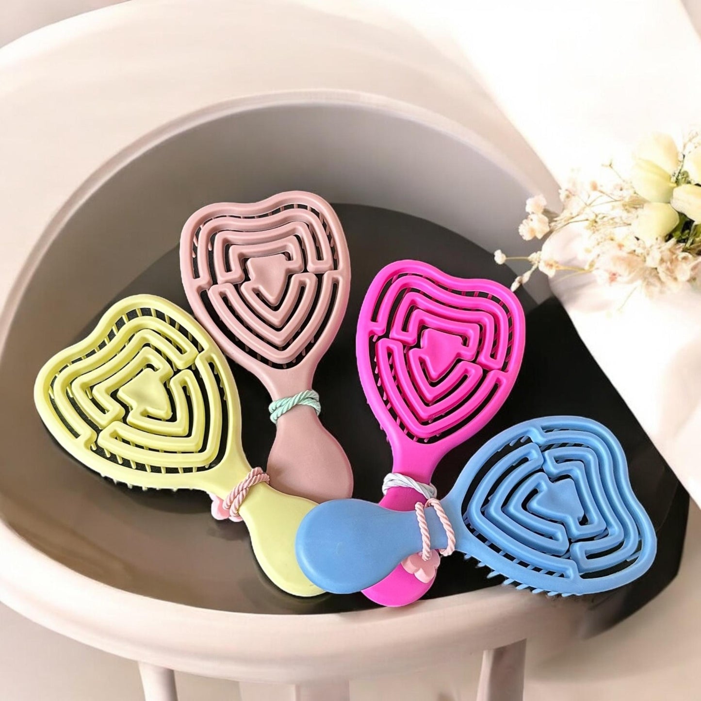 12 Cepillos Sanrio Corazon Colores $18 c/u