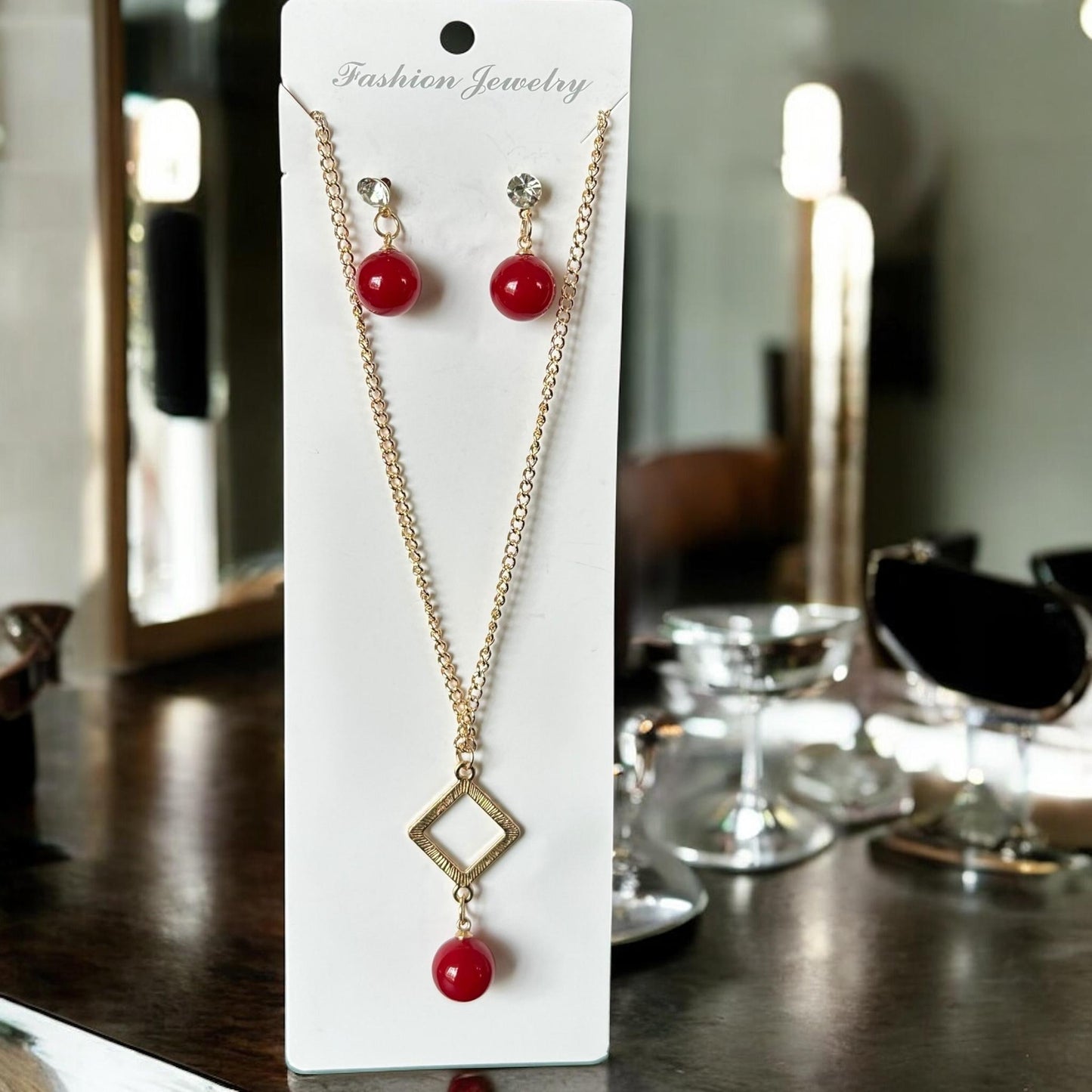 12 Sets Joyeria Collar y Aretes $11.5 c/u