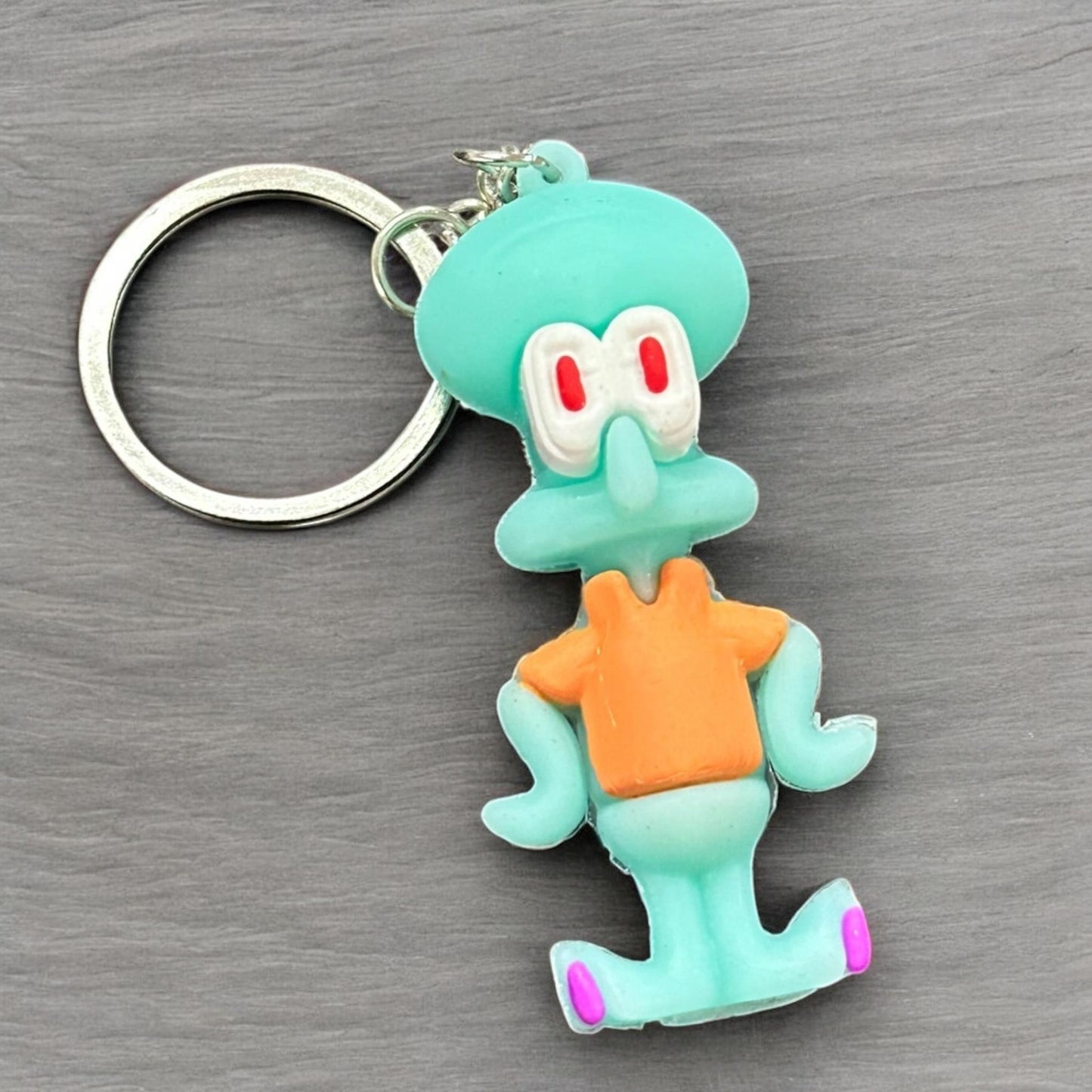 12 Llaveros Bob Esponja Personajes $6 c/u