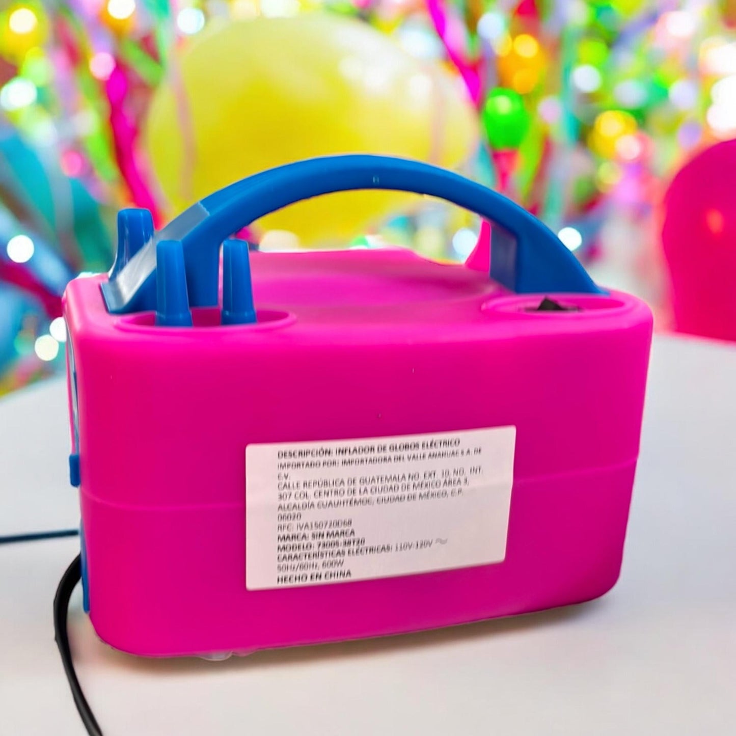 Maquina para Inflar Globos