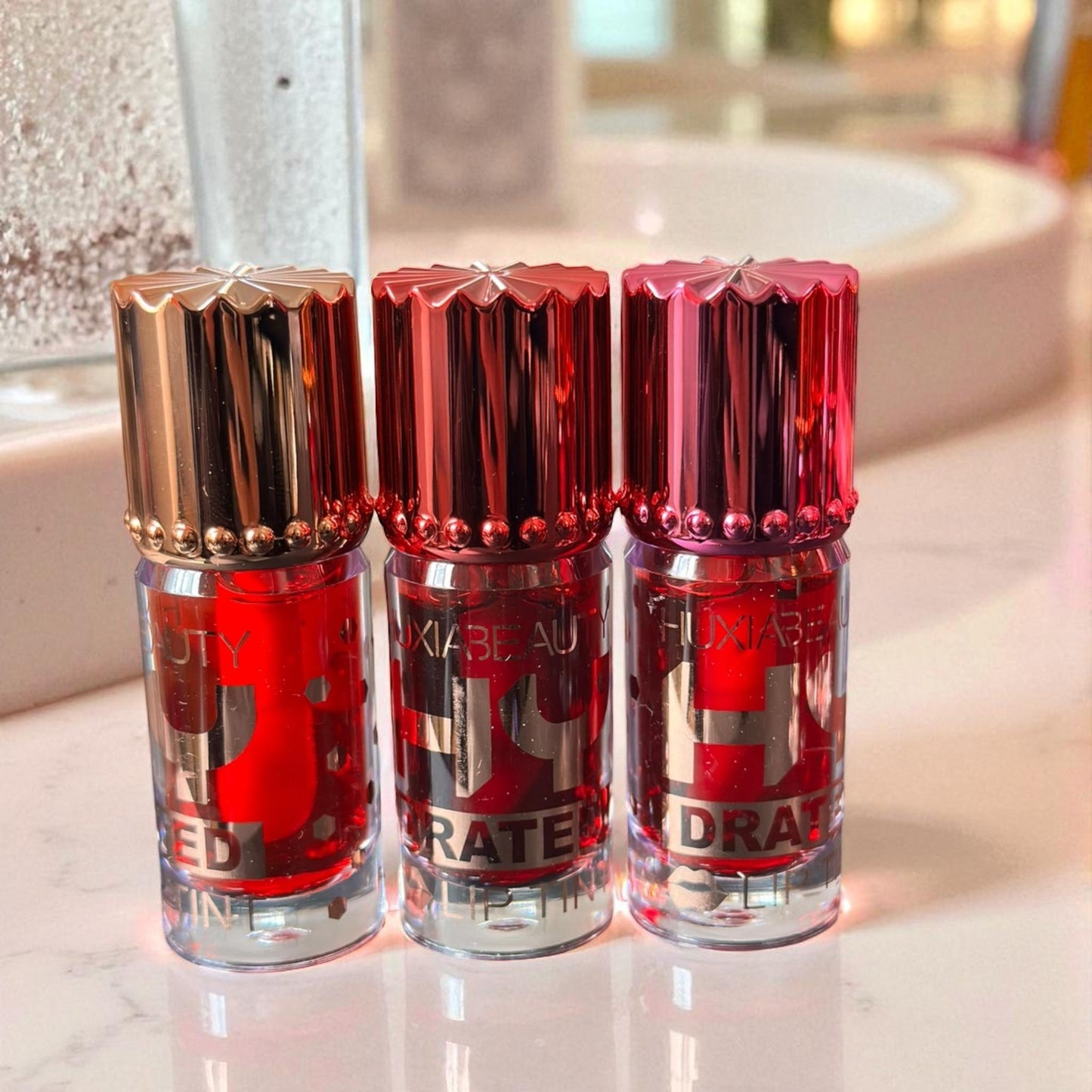 24 Tintas para Labios HuxiaBeauty $14.8 c/u