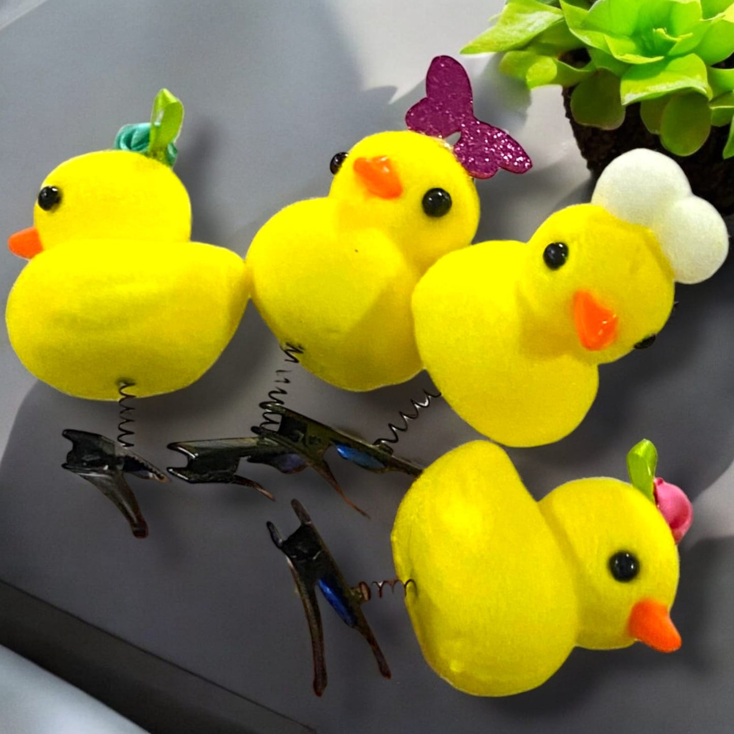 100 Pasadores patitos con Adorno $2.19 c/u