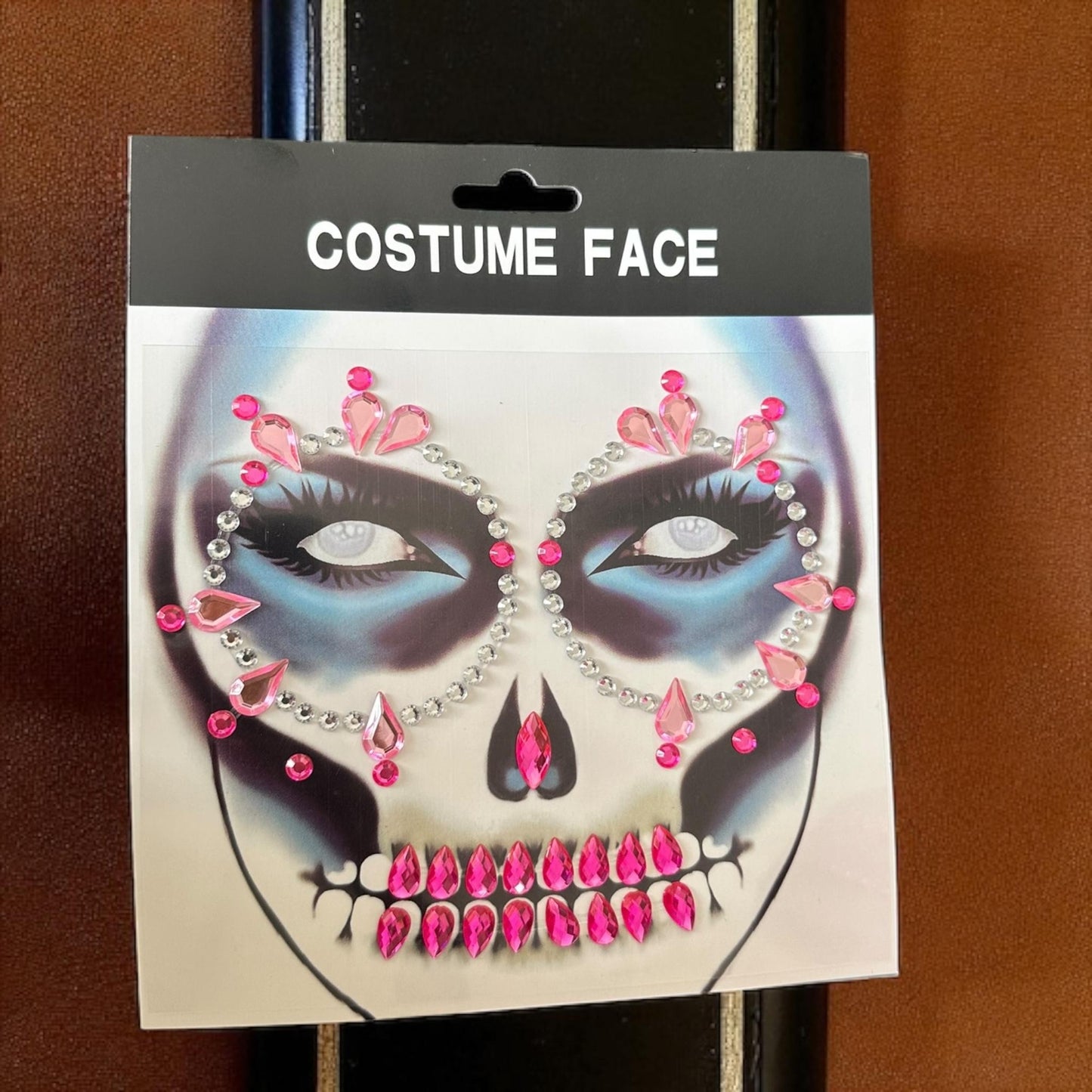 12 Sets  Rostro Pedreria Catrinas Halloween $16 c/u