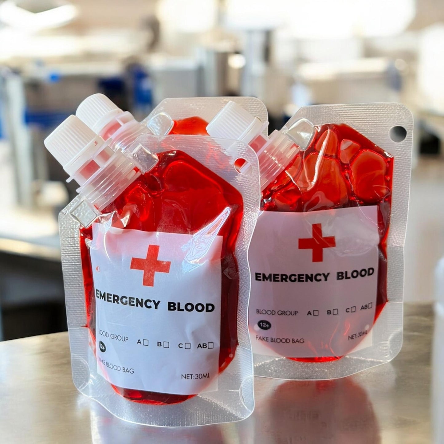 12 Bolsas de Sangre Falsa $14.5 c/u