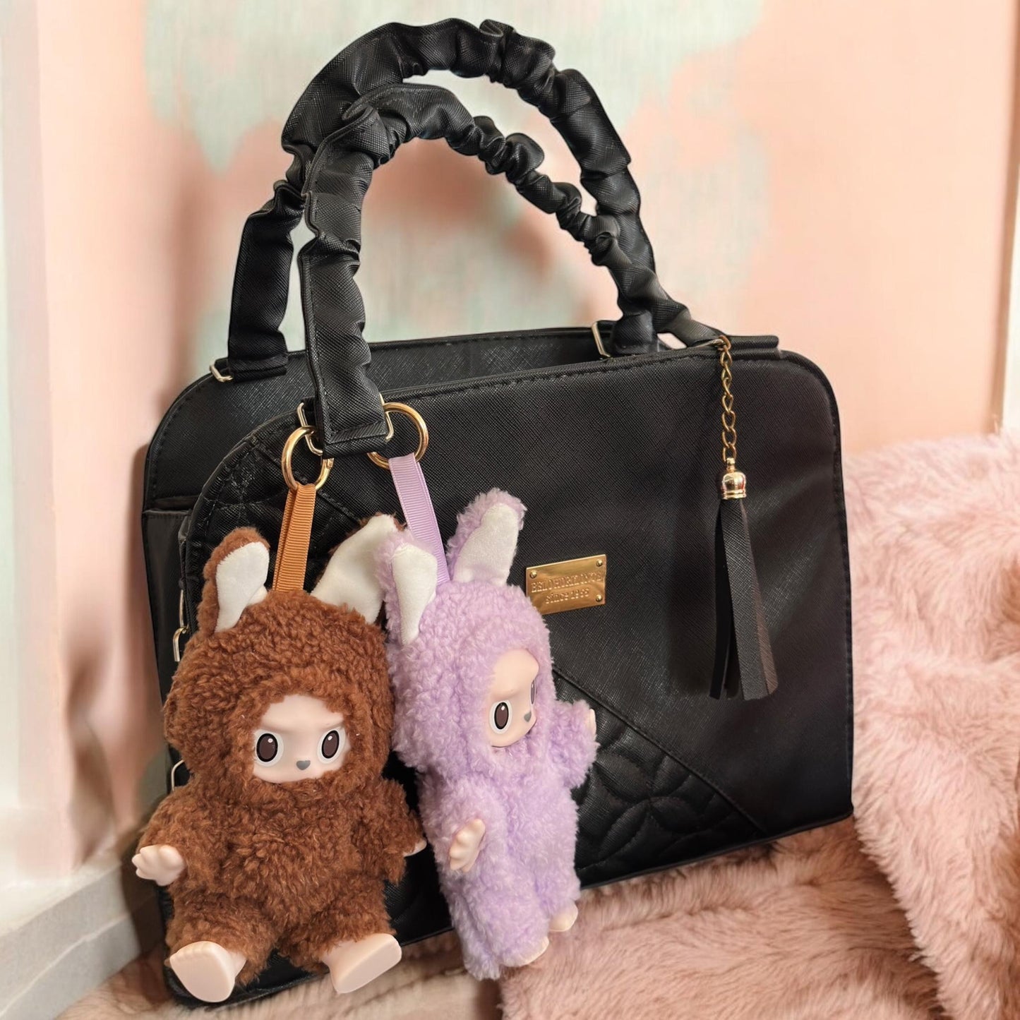 Labubus Afelpados Llavero Hermoso