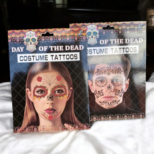 12 Tatuajes Original Halloween $5.7 c/u