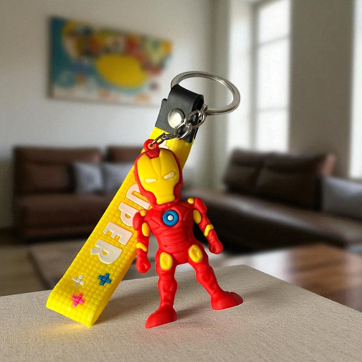 12 Llaveros Super Heroes Cintas $7.5 c/u