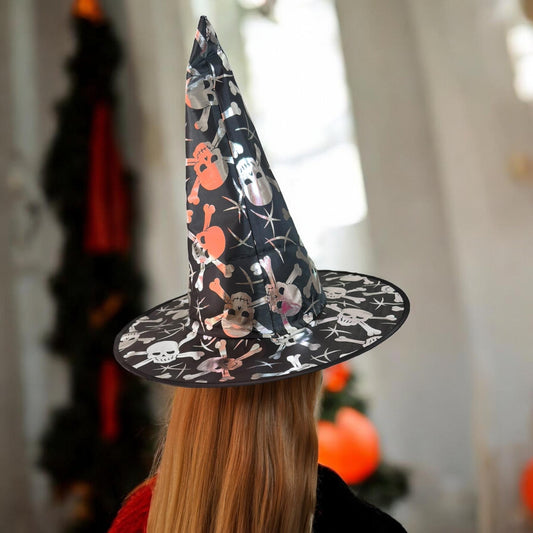 12 Sombreros Halloween Brijutas Decorados $15 c/u