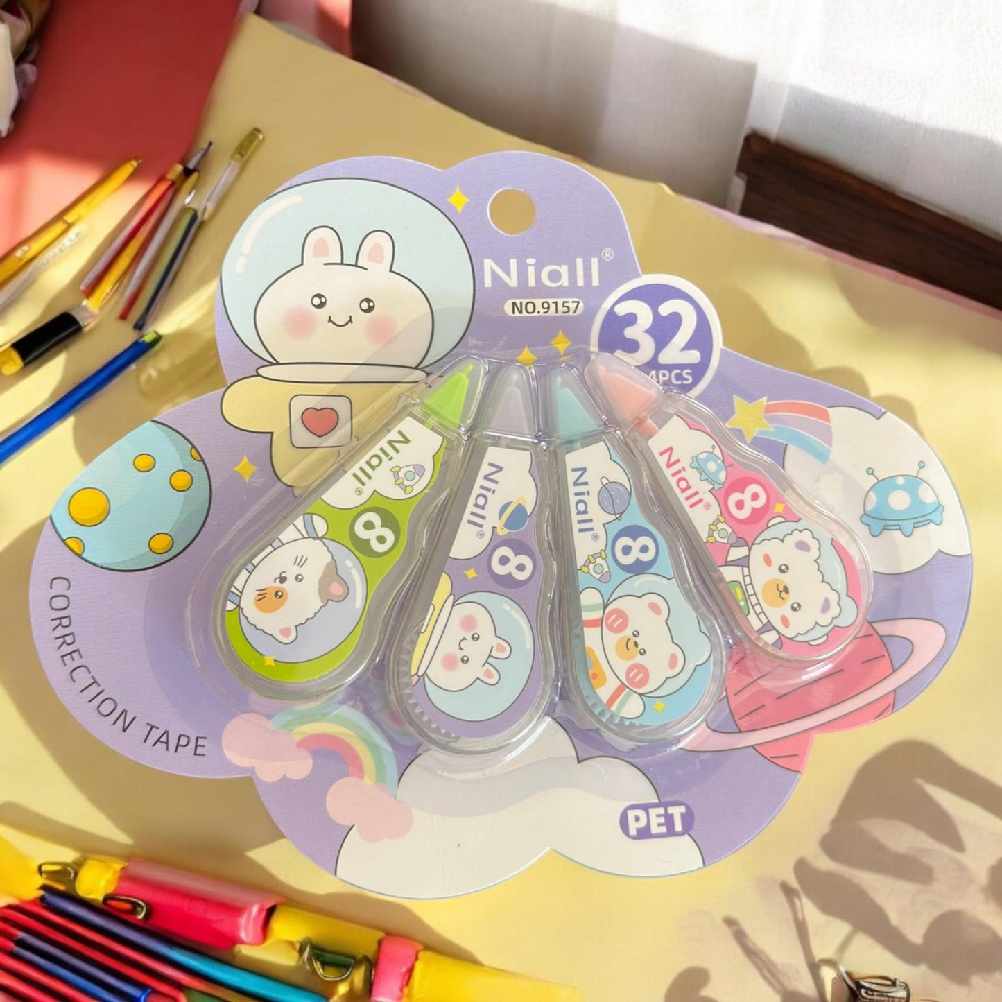 6 Sets Correctores en Tira Coenjitos $18 c/u