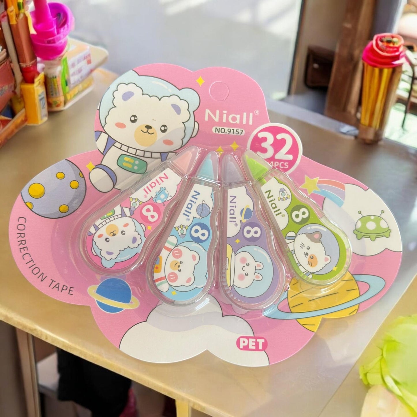 6 Sets Correctores en Tira Coenjitos $18 c/u