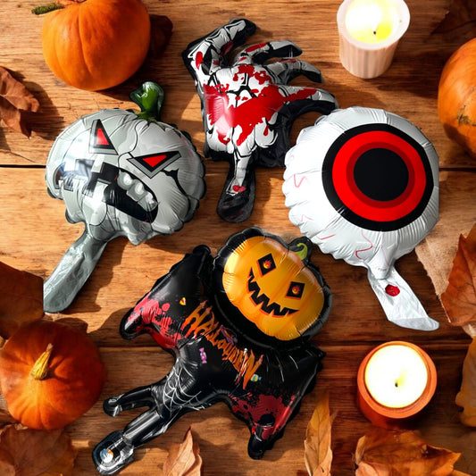 10 Globos Ch Halloween $3 c/u