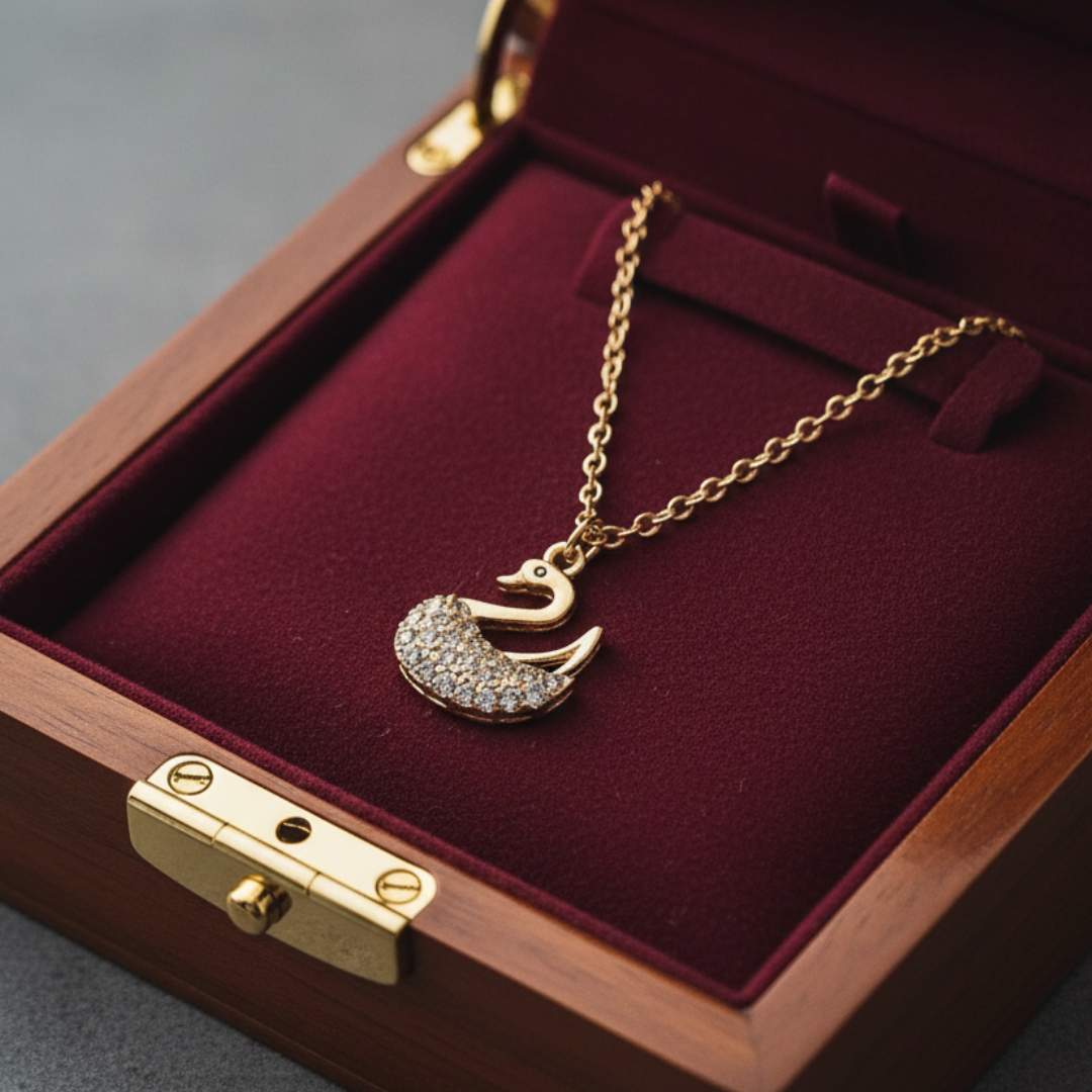 12 Collares con dije brillos $6.12 c/u