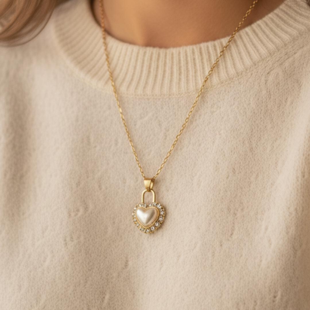 12 Collares con dije brillos $6.12 c/u