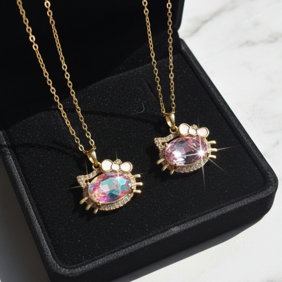 12 Collares Kitty Acero Inoxidable $33 c/u