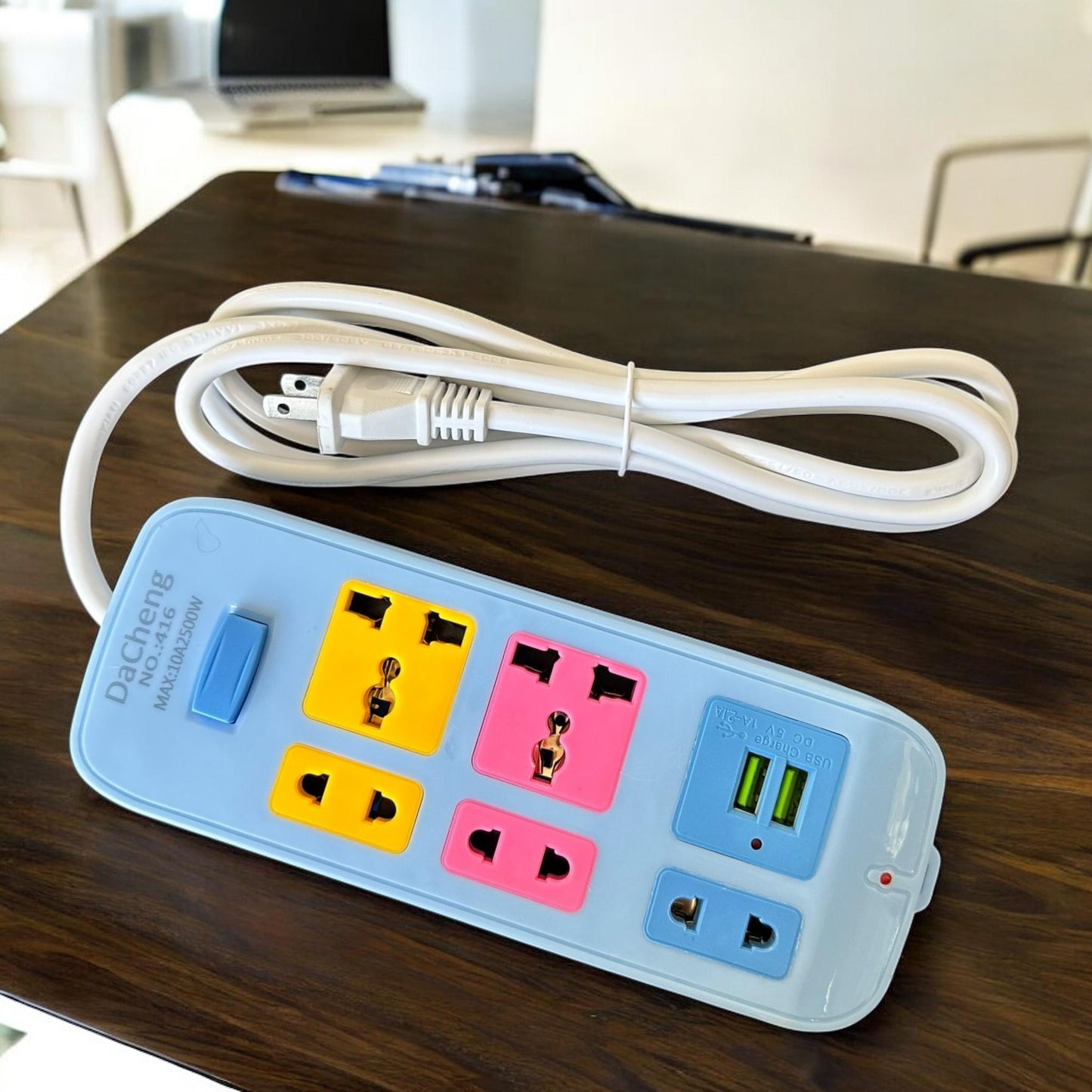 Multicontactos de Luz Dobles con USB