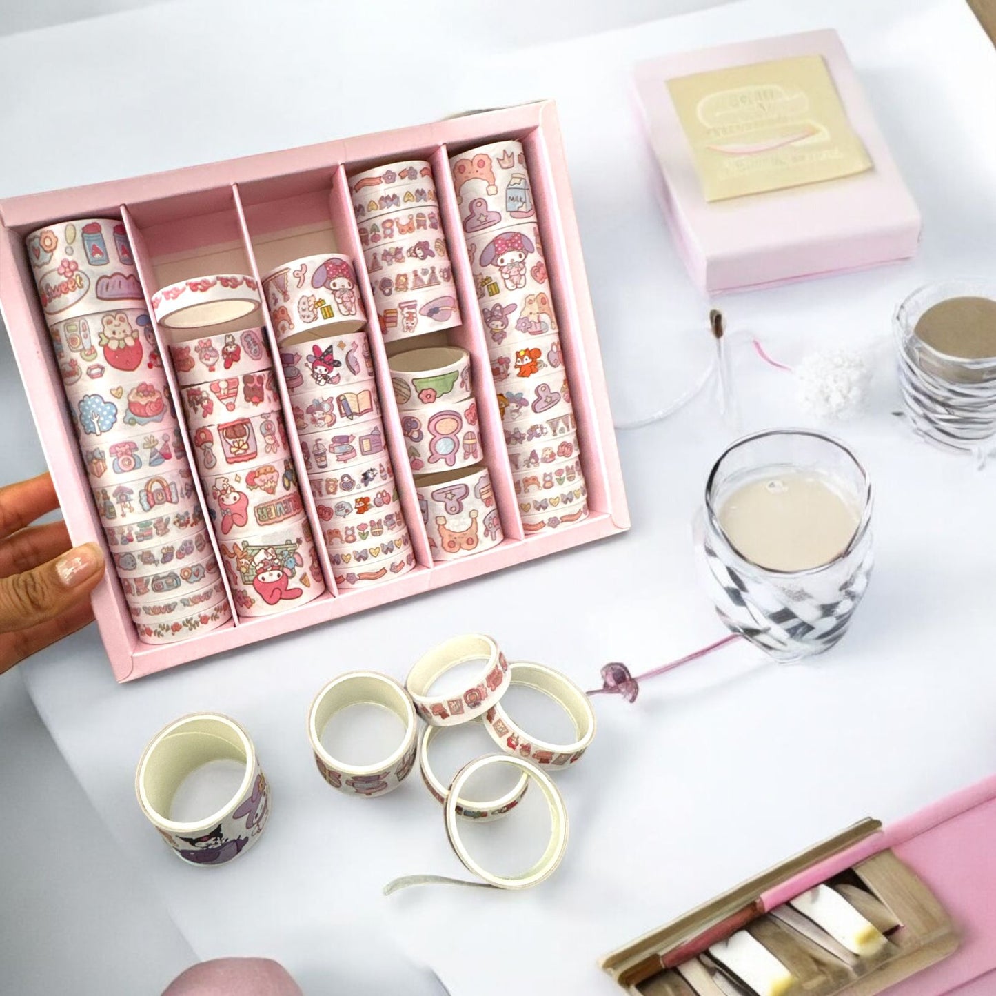 50 Cintas Decoratiavas Sanrio $1.8 c/u