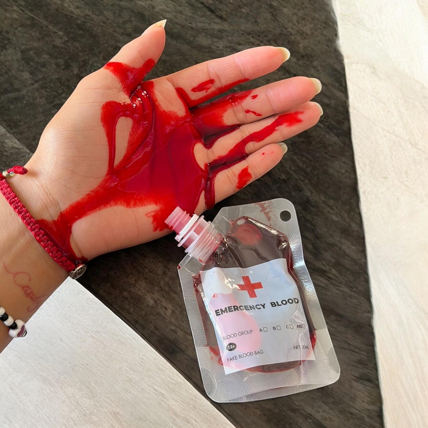 12 Bolsas de Sangre Falsa $14.5 c/u