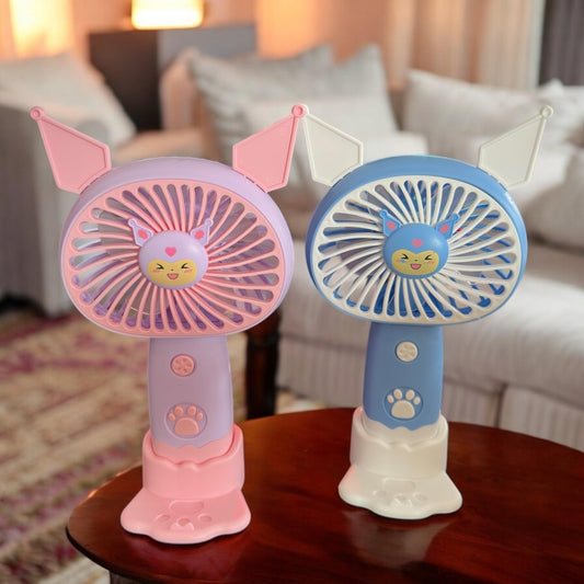 Ventilador Kuromi de Mano