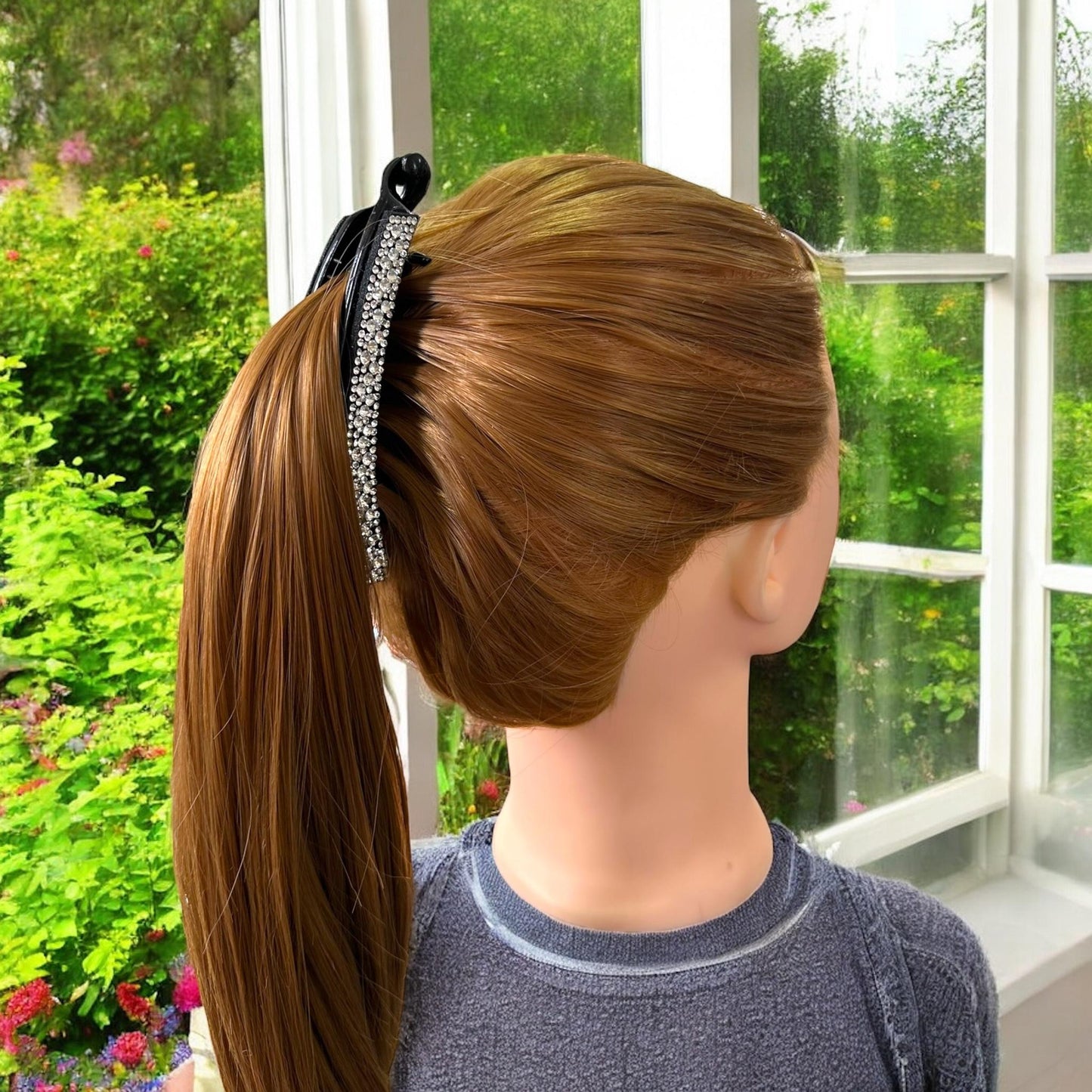 12 Bananas Para Cabello Pedreria $15. c/u