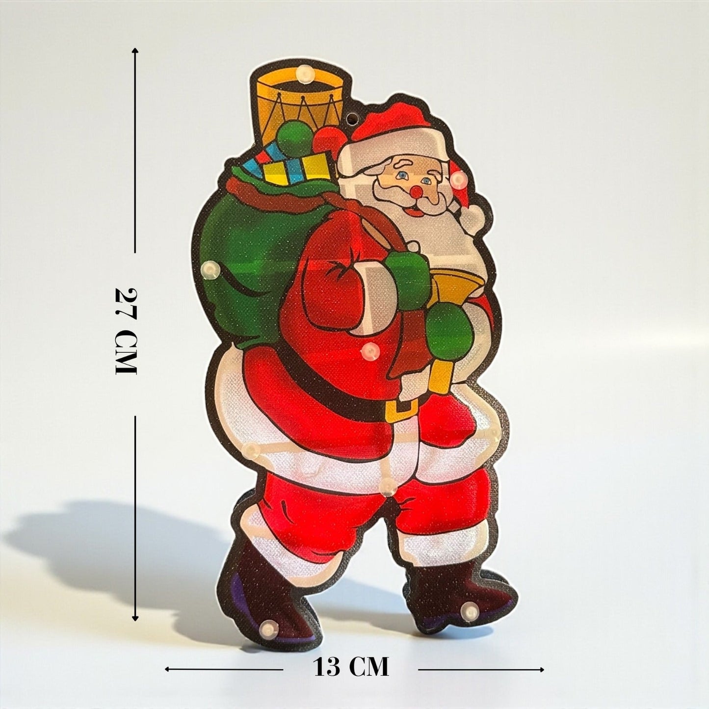 6 Adornos de Luz Navideño de Pilas $39 c/u (No Incluye Pilas)