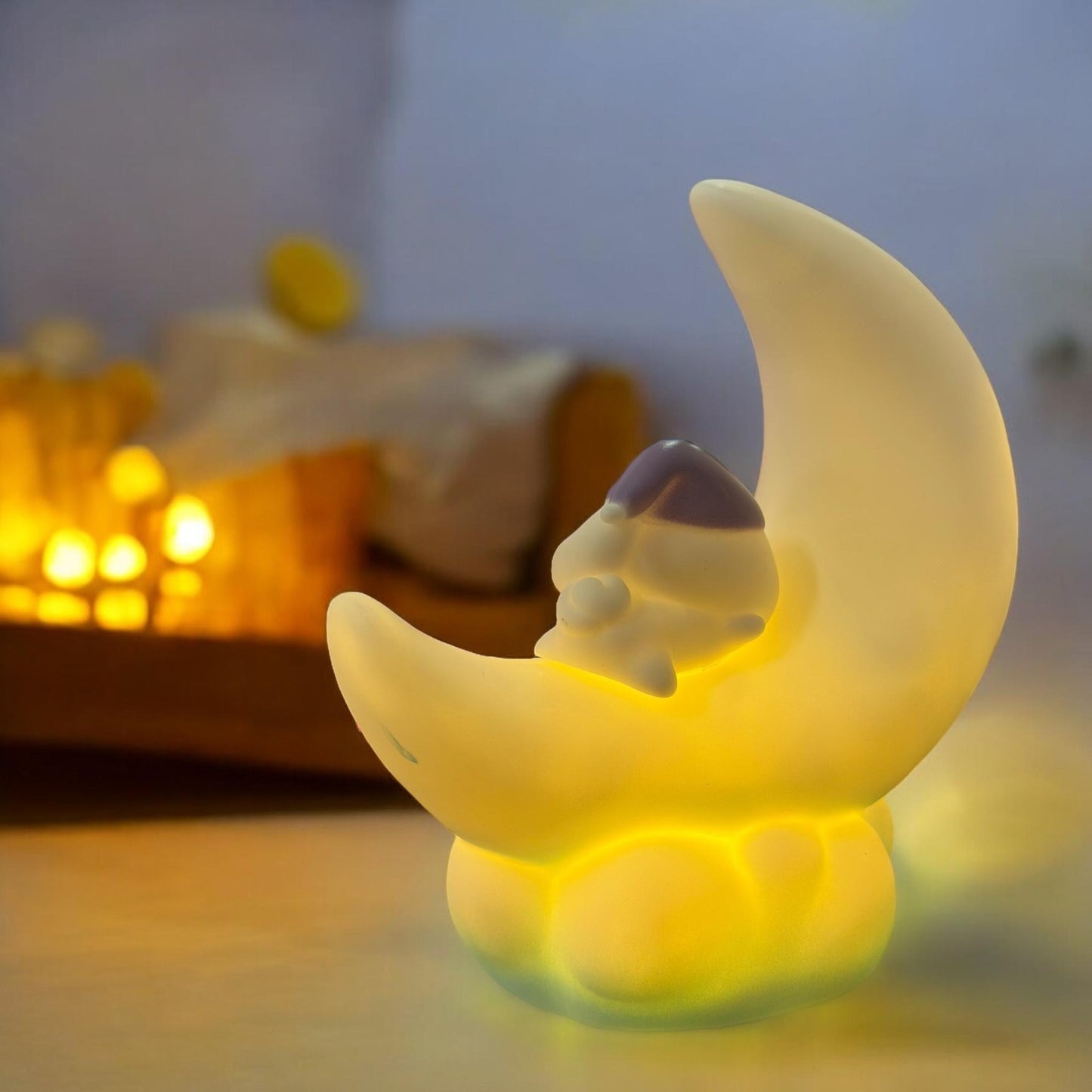 3 Lamparas Cinnamorroll de Buró Luna $39 c/u